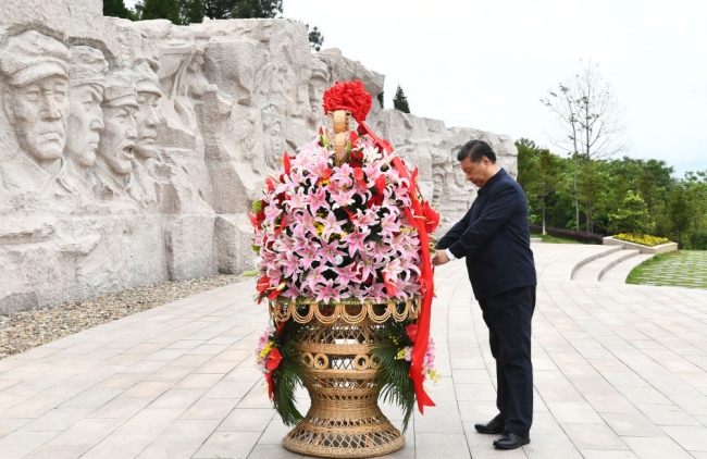 2 广西全州县的红军长征湘江战争留想园.jpg